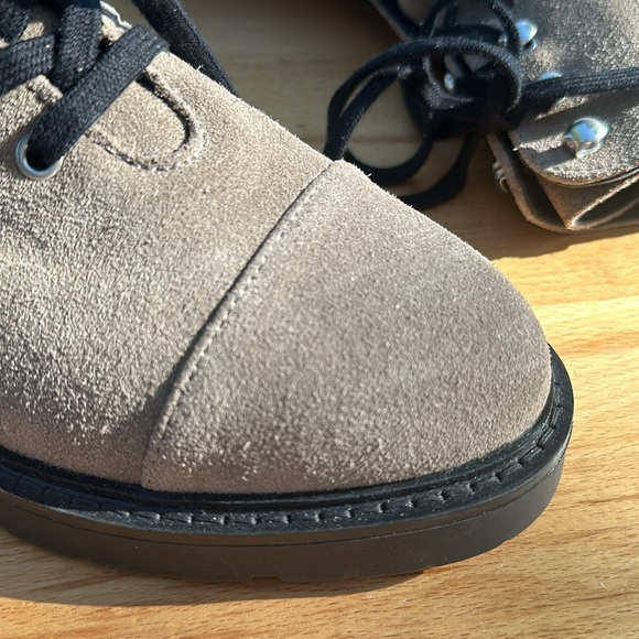 New ALL SAINTS Dusty Cap Toe Combat Boot - Picture 5 of 9